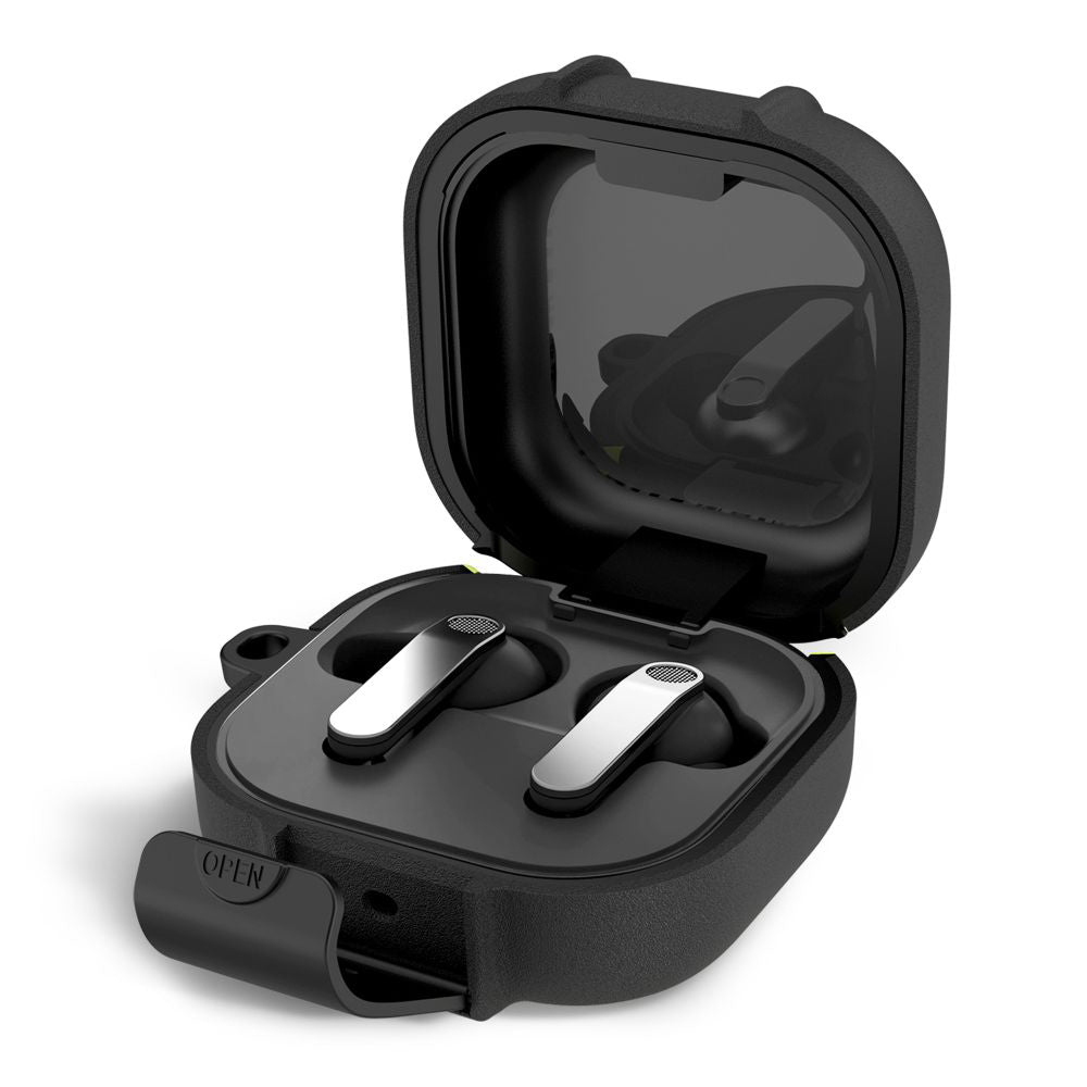 Tech-Protect Slim Hook tok Samsung Galaxy Buds4 / Buds4 Pro-hoz, Fekete