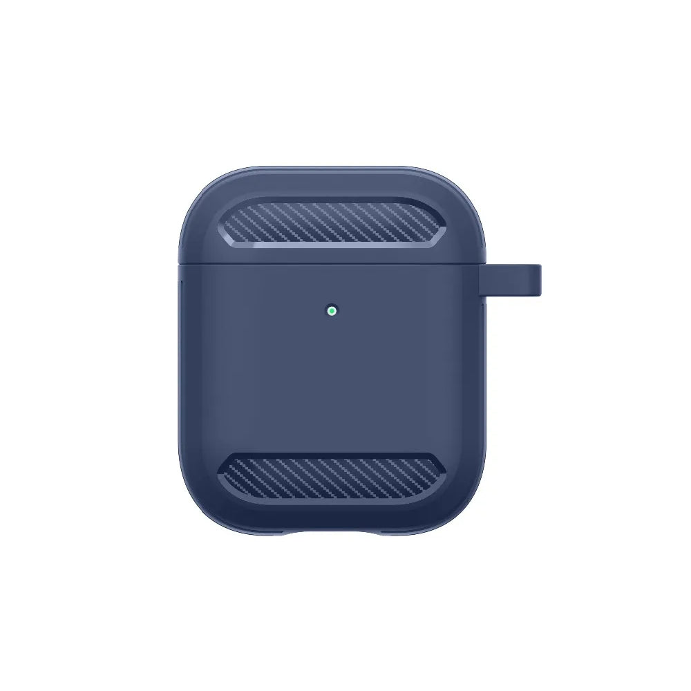 Techsuit Carbon tok Apple AirPods Gen 2 / Gen 1 számára, rózsaszín
