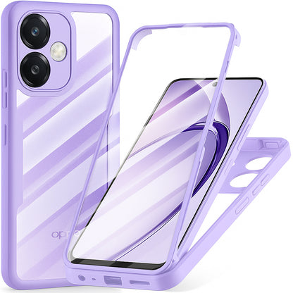 Tok Oppo A3 4G / A3 5G-hez, Techsuit, ColorVerse 360, Lila