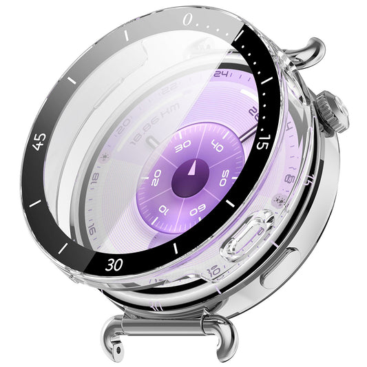 Techsuit Defense360 Pro Bezel tok Huawei Watch GT 6 41mm-hez, Átlátszó