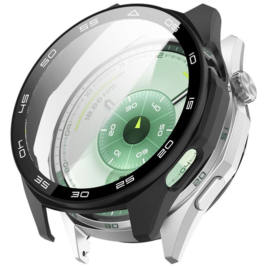 Techsuit Defense360 Pro Bezel tok Huawei Watch GT 6 46mm-hez, Fekete