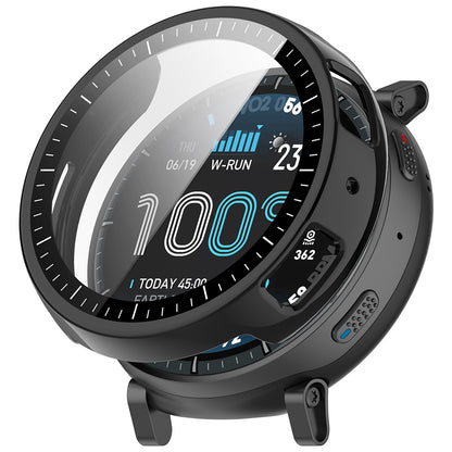 Techsuit Defense360 Pro tok az Amazfit Active Max-hez, Fekete