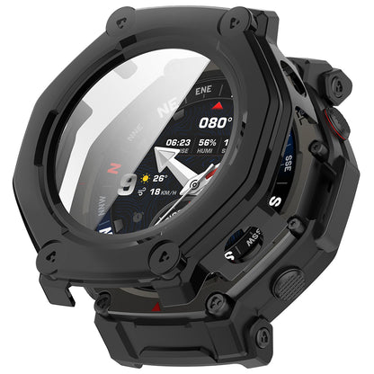 Techsuit Defense360 Pro tok az Amazfit T-Rex 3 Pro-hoz, Fekete