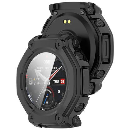 Techsuit Defense360 Pro tok az Amazfit T-Rex 3 Pro-hoz, Fekete
