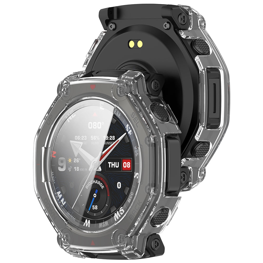 Techsuit Defense360 Pro tok az Amazfit T-Rex 3 Pro-hoz, Átlátszó