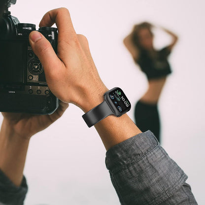 Techsuit Defense360 Pro Case for Apple Watch 44mm Series, Black