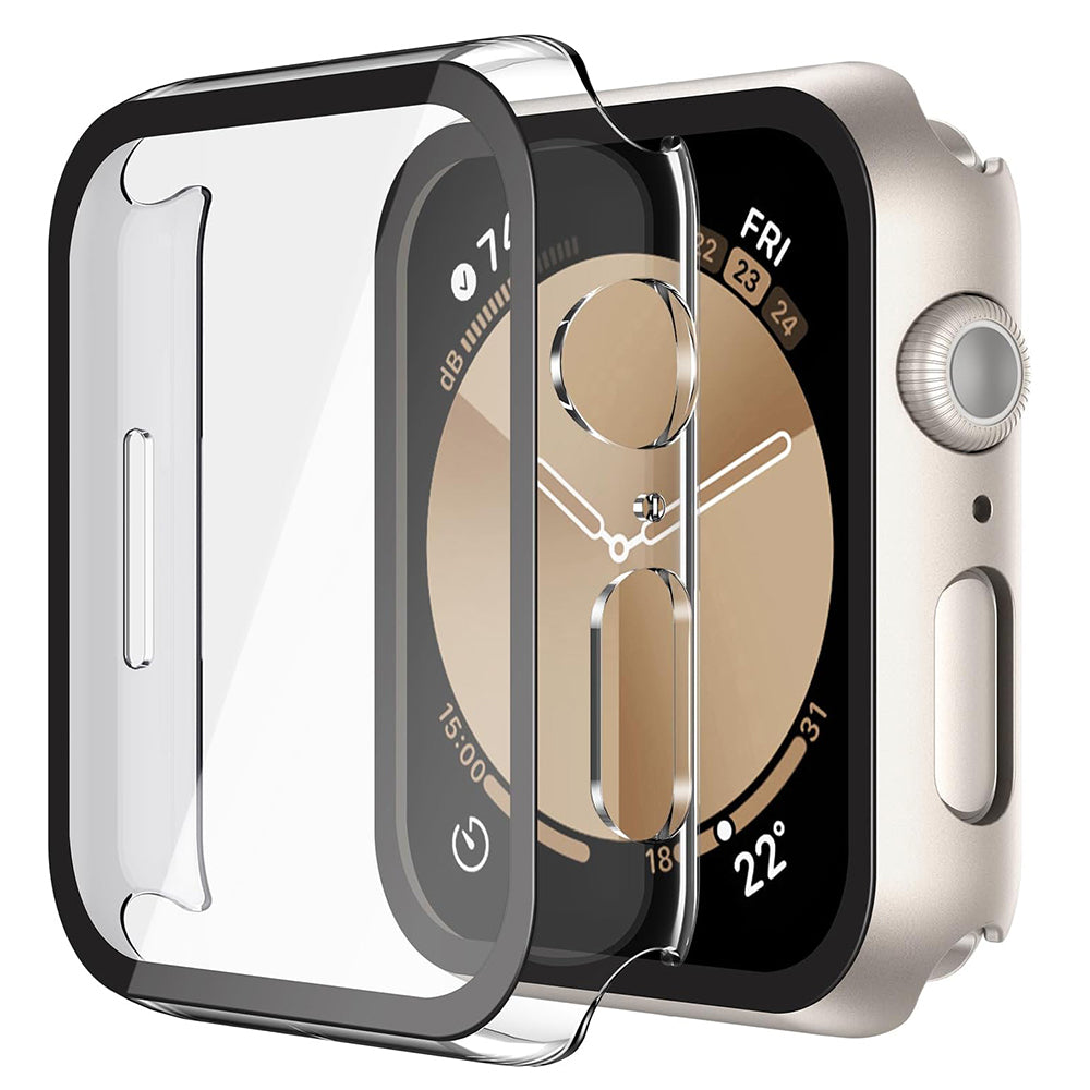 Techsuit Defense360 Pro Case for Apple Watch 44mm Series, Transparent