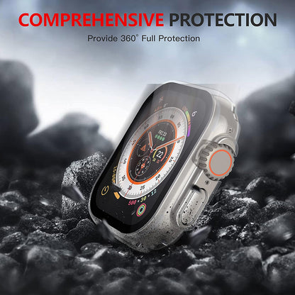 Techsuit Defense360 Pro tok Apple Watch Ultra Series-hez, Átlátszó