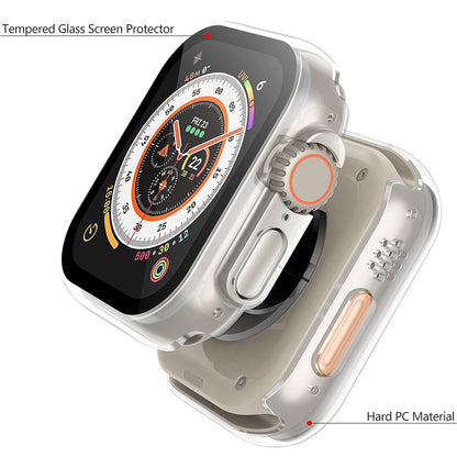 Techsuit Defense360 Pro tok Apple Watch Ultra Series-hez, Átlátszó