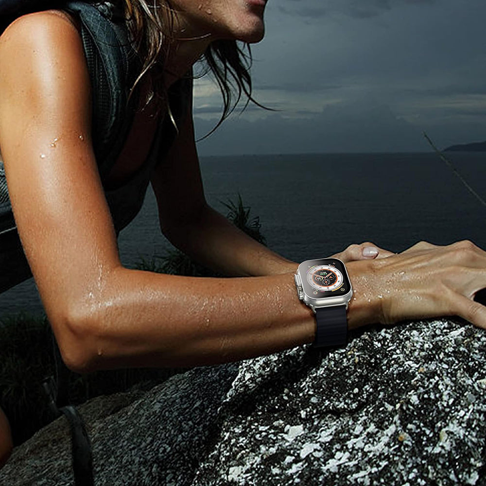 Techsuit Defense360 Pro tok Apple Watch Ultra Series-hez, Átlátszó