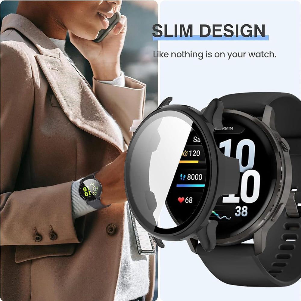 Techsuit Defense360 Pro tok Garmin Venu 4 45mm-hez, Zöld