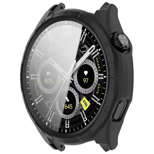Techsuit Defense360 Pro tok Honor Watch 6-hoz, fekete