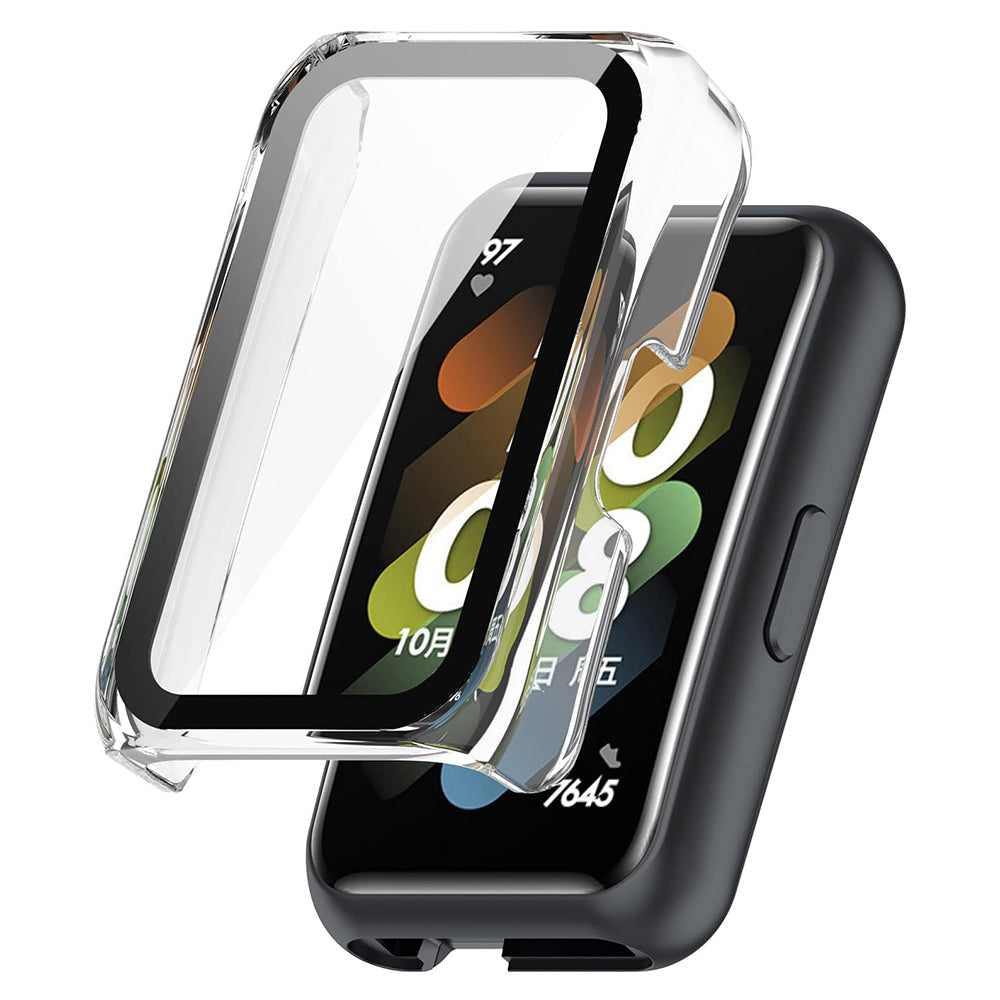 Techsuit Defense360 Pro tok Huawei Band 8 / Band 9-hez, Átlátszó