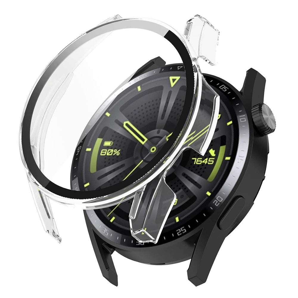 Techsuit Defense360 Pro tok Huawei Watch GT 3 46mm-hez, Átlátszó