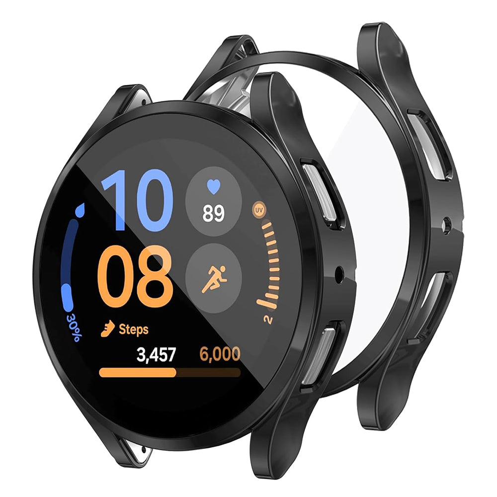 Techsuit Defense360 Pro tok Samsung Galaxy Watch FE-hez, fekete
