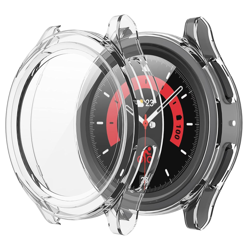Techsuit Defense360 Pro tok Samsung Galaxy Watch5 Pro 45mm-hez, Átlátszó