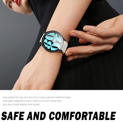 Techsuit Defense360 Pro tok Samsung Galaxy Watch6 40mm-hez, Fekete