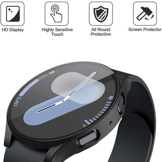 Techsuit Defense360 Pro tok Samsung Galaxy Watch7 40mm-hez, fekete