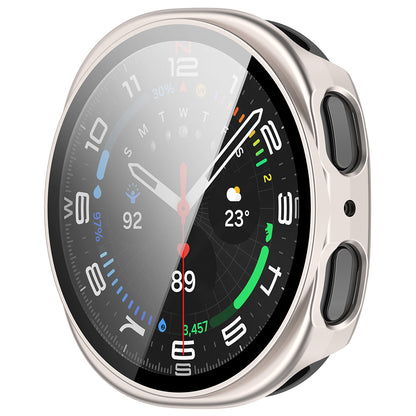 Techsuit Defense360 Pro tok Samsung Galaxy Watch9 / Watch8 40mm-hez, Gyöngyház Ezüst