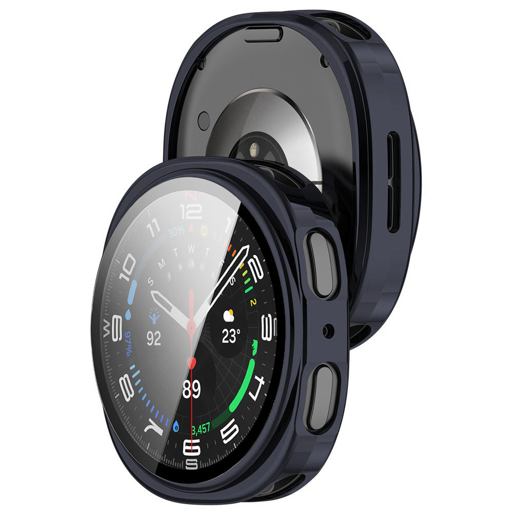 Techsuit Defense360 Pro tok Samsung Galaxy Watch8 44mm-hez, Tengerészkék