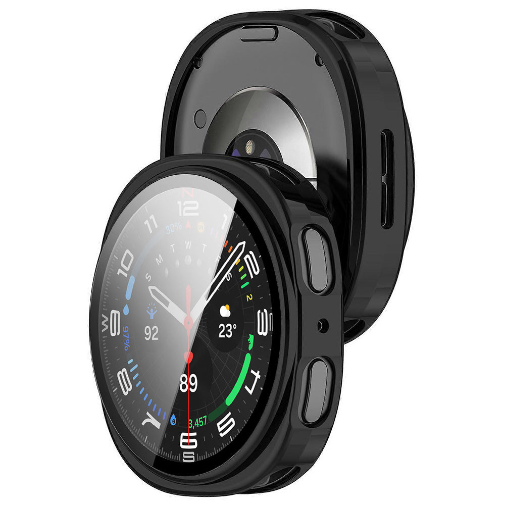 Techsuit Defense360 Pro tok Samsung Galaxy Watch8 44mm-hez, Fekete