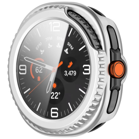 Techsuit Defense360 Pro tok Samsung Galaxy Watch8 Classic-hoz, Ezüst