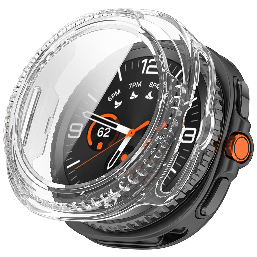 Techsuit Defense360 Pro tok Samsung Galaxy Watch8 Classic-hoz, átlátszó