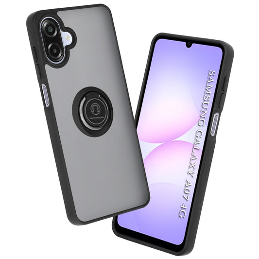 Tok Samsung Galaxy A07 4G A075-hez, Techsuit, Glinth, Fekete