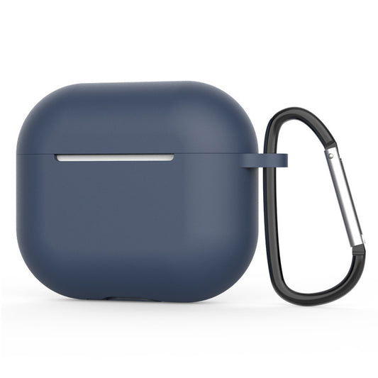 Techsuit Szilikon tok Apple AirPods 4-hez, Tengerészkék