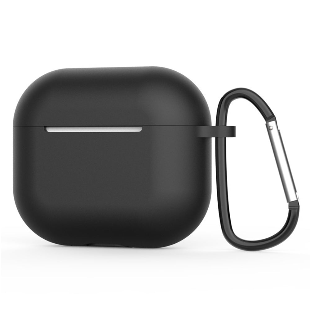 Techsuit Silicone Case for Apple AirPods 4, Black