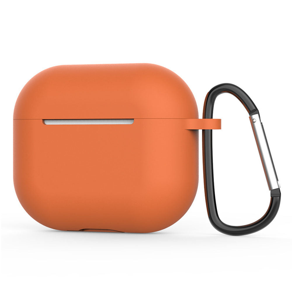 Techsuit Szilikon tok Apple AirPods 4-hez, Narancssárga