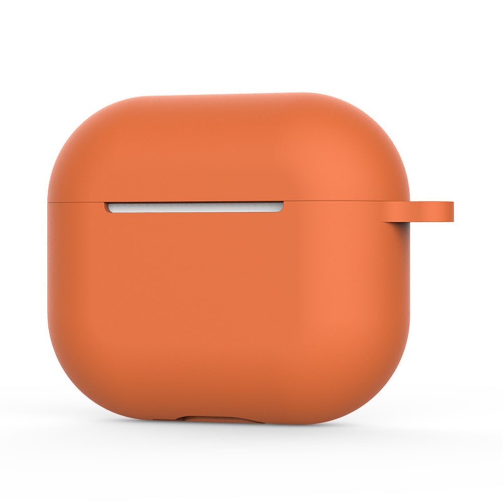 Techsuit Szilikon tok Apple AirPods 4-hez, Narancssárga