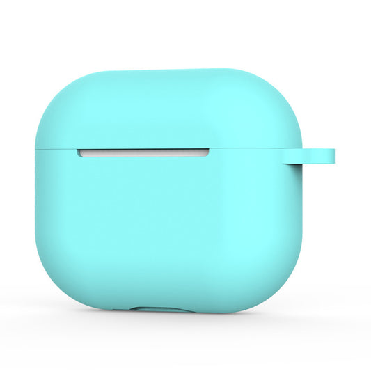 Techsuit Szilikon tok Apple AirPods 4-hez, Sötét türkiz