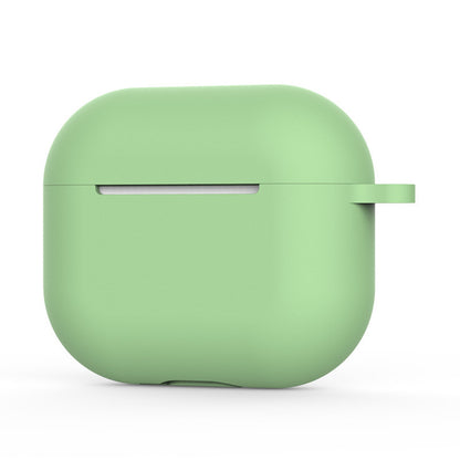 Techsuit Szilikon tok Apple AirPods 4-hez, Világoszöld
