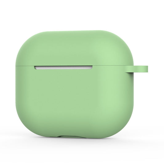 Techsuit Szilikon tok Apple AirPods 4-hez, Világoszöld