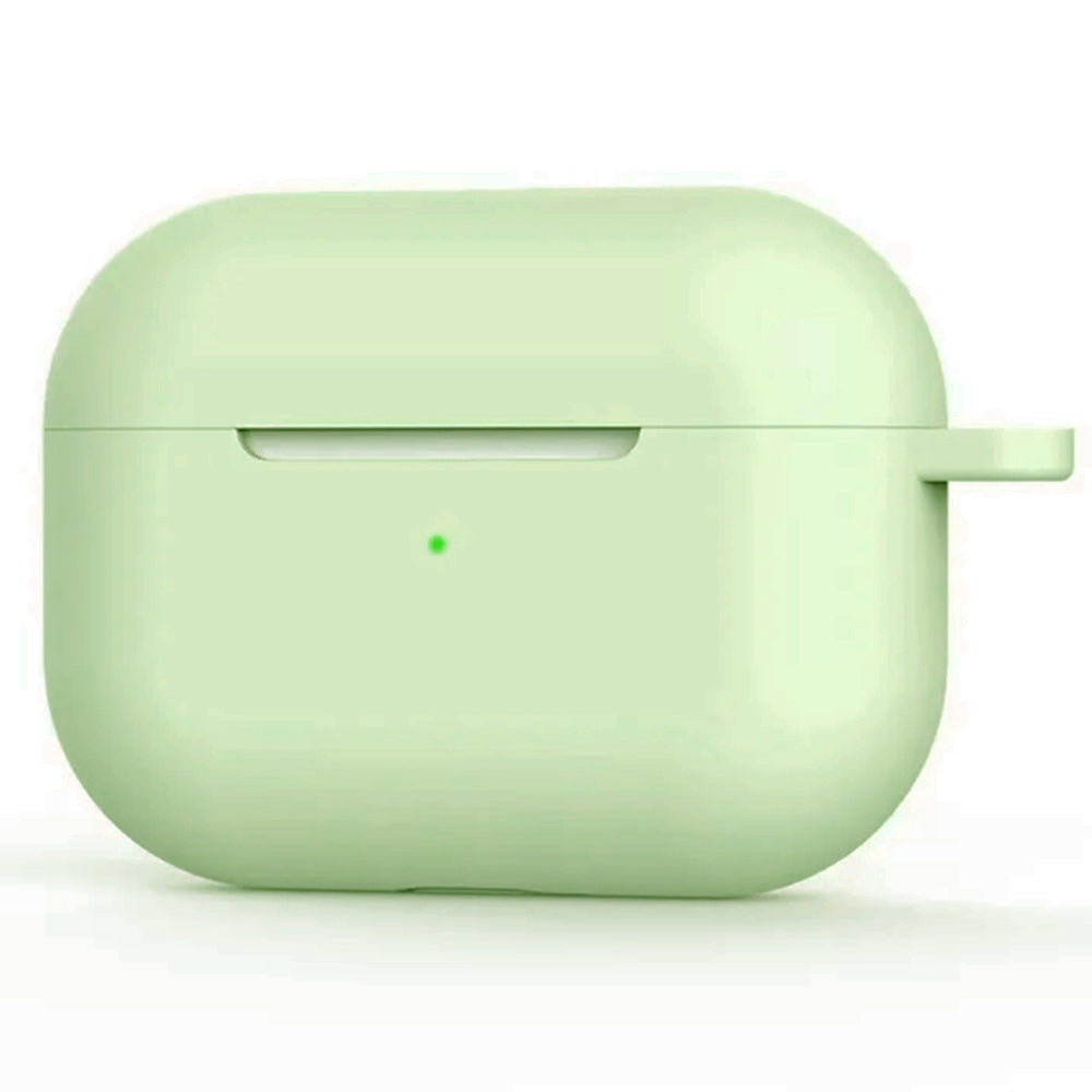 Techsuit Szilikon tok Apple AirPods 4-hez, Világoszöld