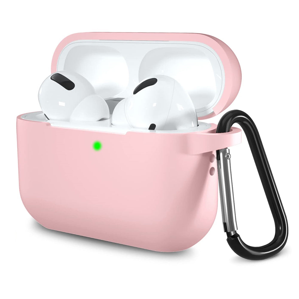 Techsuit szilikon tok Apple AirPods Pro sorozathoz, rózsaszín
