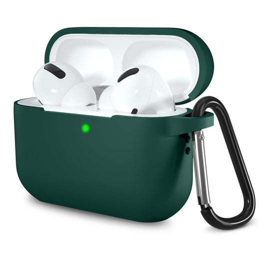 Techsuit szilikon tok Apple AirPods Pro sorozathoz, sötétzöld