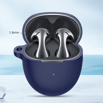 Techsuit szilikon tok Huawei FreeBuds 5-höz, fekete