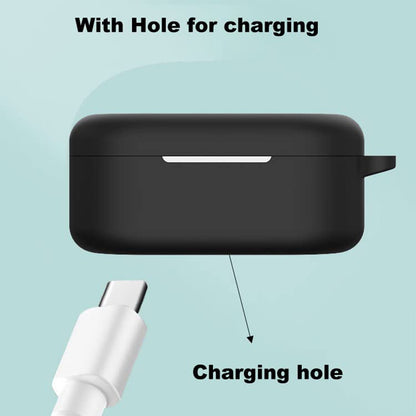 Techsuit Szilikon tok OnePlus Buds Pro 2-höz, Fekete