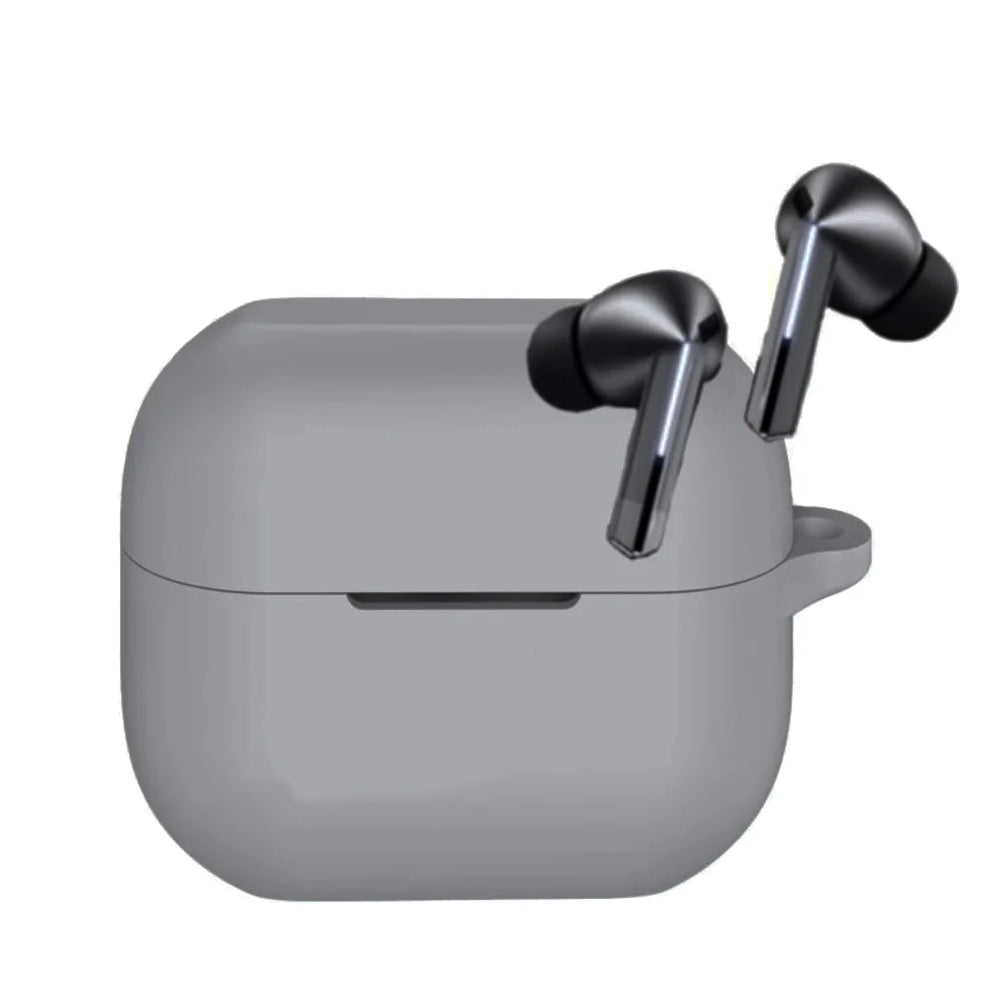 Techsuit Silicone Case for Samsung Galaxy Buds3 FE / Buds3 Pro / Buds3, Gray