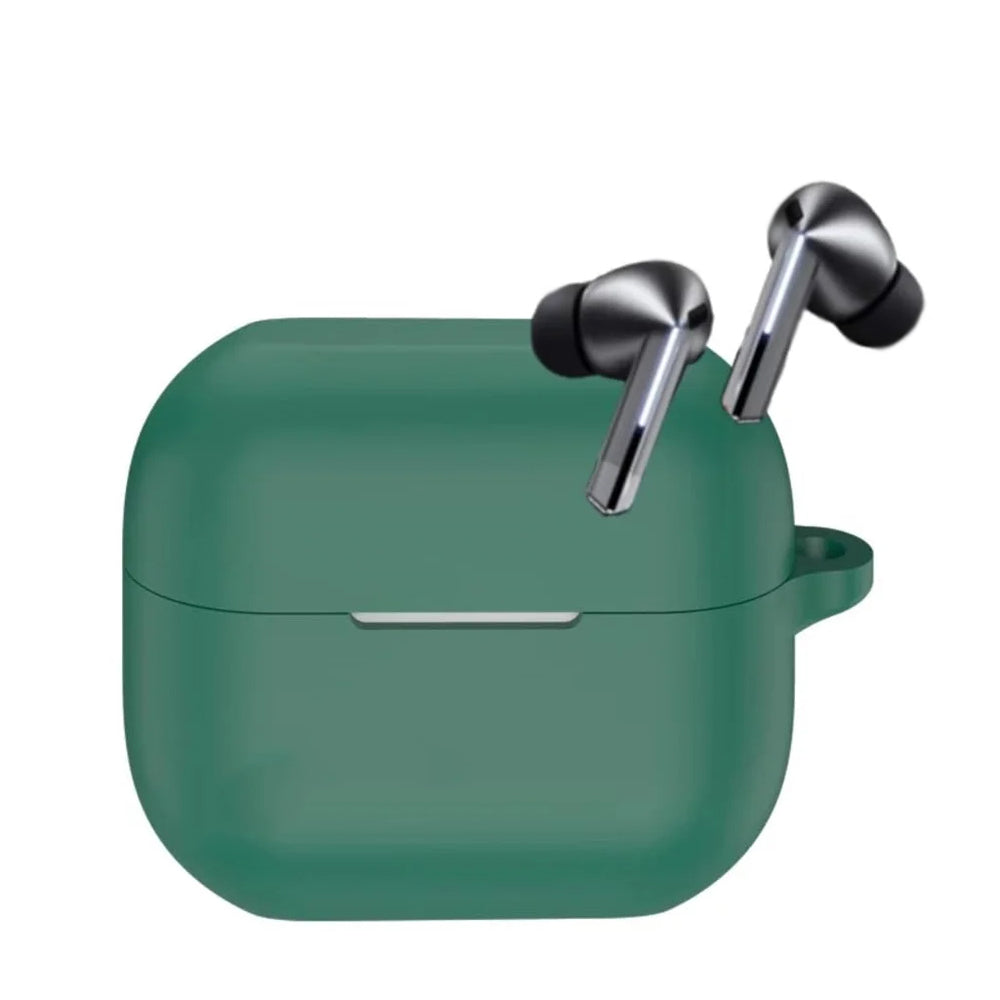 Techsuit Silicone Case for Samsung Galaxy Buds3 FE / Buds3 Pro / Buds3, Green