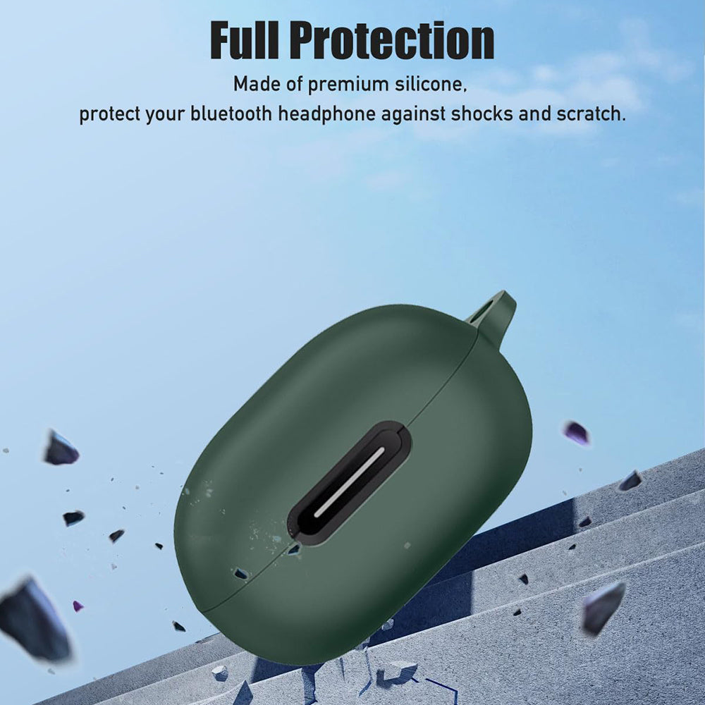 Techsuit Silicone tok Apple AirPods Gen 1 / Gen 2-hez, Fekete