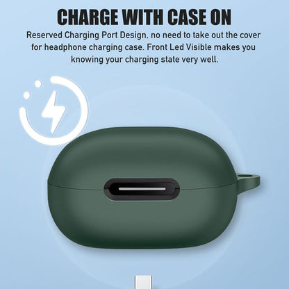 Techsuit Silicone tok Apple AirPods Gen 1 / Gen 2-hez, Fekete