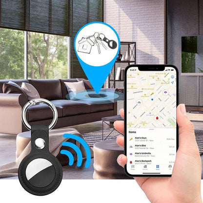 Techsuit SLH1 tok Apple AirTag-hoz, fekete