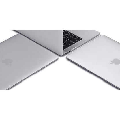 Techsuit UltraShell Case for Apple MacBook Air M2 13inch (2024) / Air M2 13inch (2022), Matte Transparent