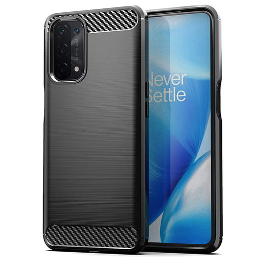 Tok Oppo A74 5G / A54 5G / A93 5G-hez, OEM, Karbon, Fekete