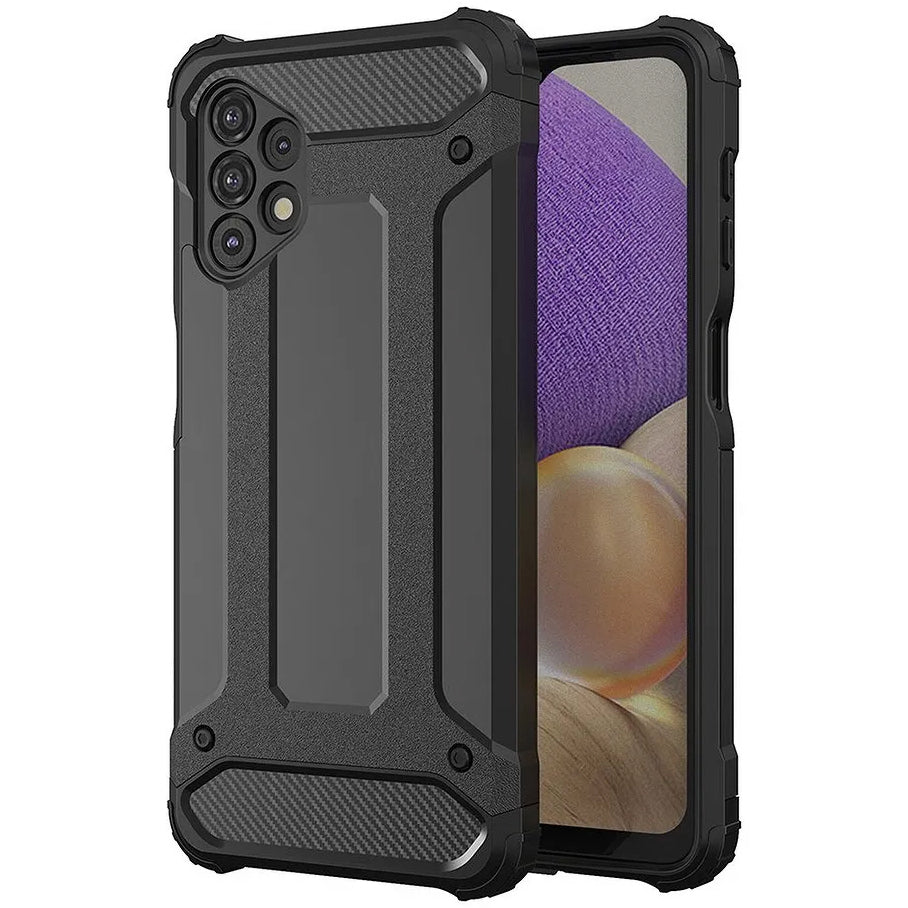 Tok Samsung Galaxy A32 5G A326-hoz, OEM, Armor, Fekete