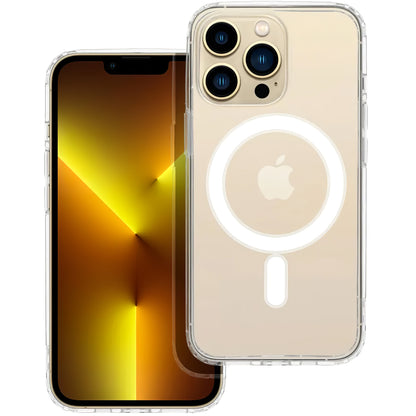 MagSafe tok Apple iPhone 13 Pro-hoz, OEM, Clear Mag, Átlátszó