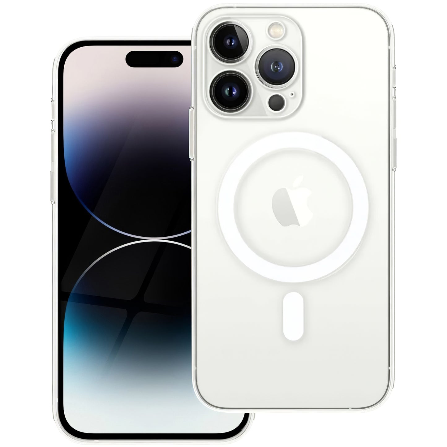 MagSafe tok Apple iPhone 14 Pro Max-hoz, OEM, Átlátszó, Tiszta